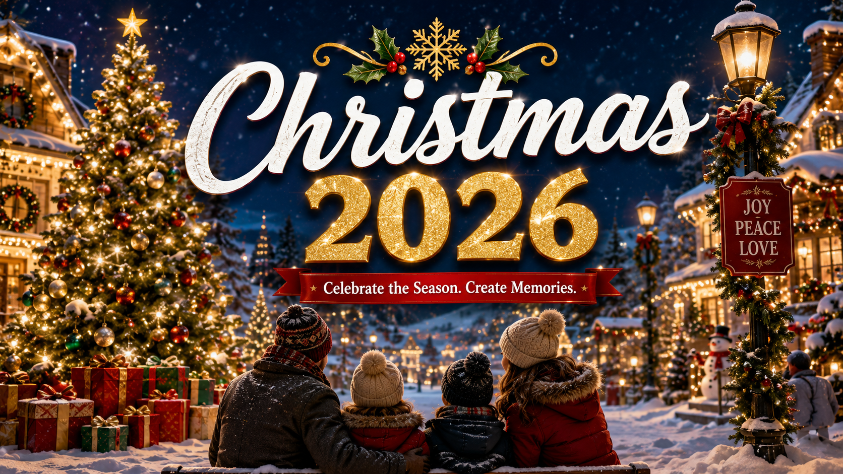 Christmas 2026 celebrations decorations gifts and holiday traditions