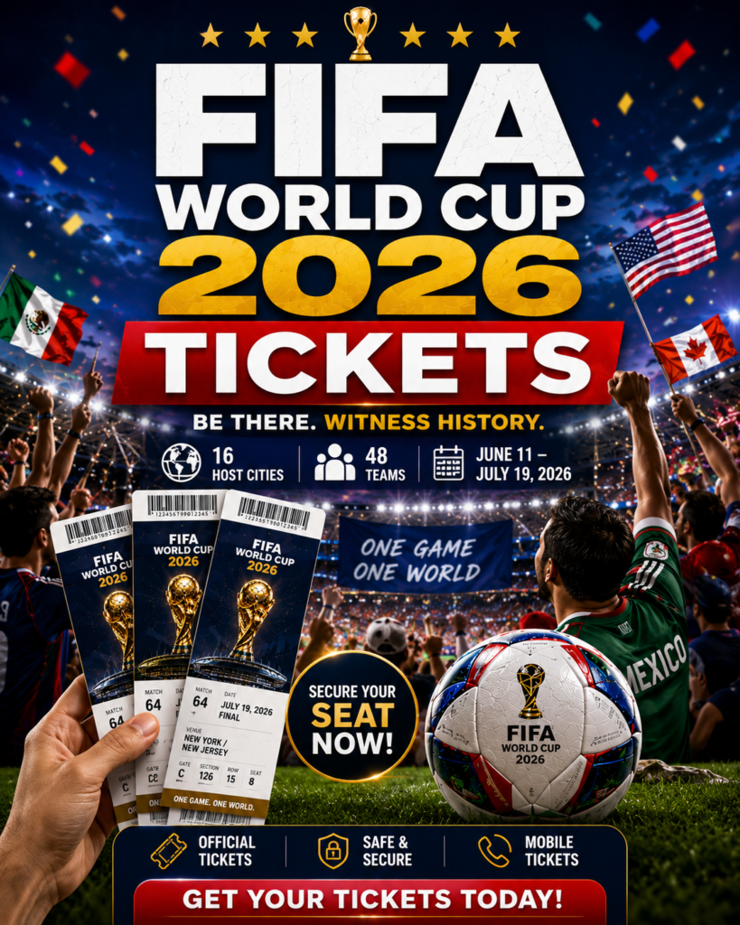 FIFA World Cup 2026 tickets guide with prices registration and ticket buying information