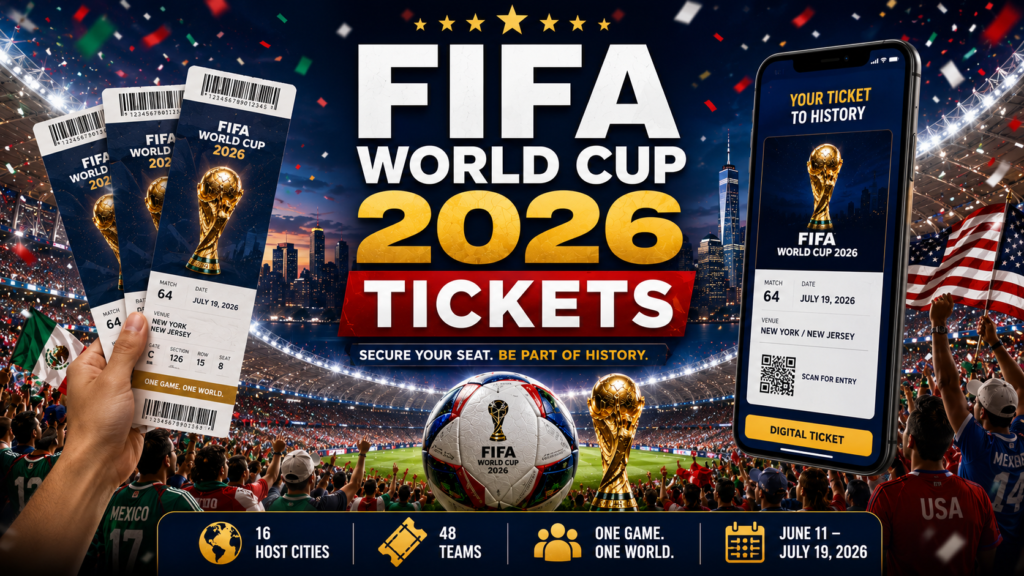 FIFA World Cup 2026 tickets guide with prices registration and ticket buying information